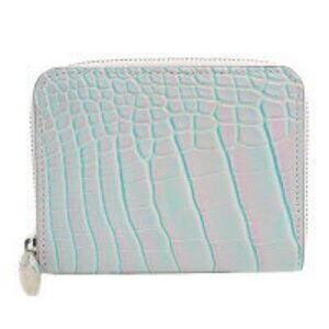 Louis Vuitton Zippy Coin Wallet Crocodile Leather Green Pink